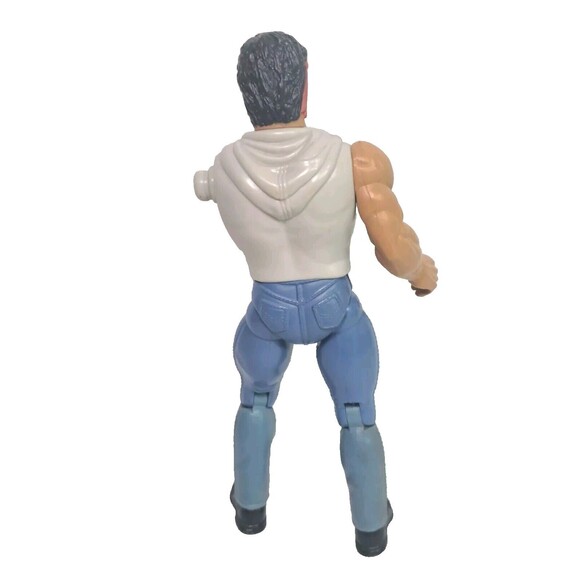 Fire Power John Rambo Sylvester Stallone Rambo 1986 Coleco Action Figure Damaged - Picture 2 of 2